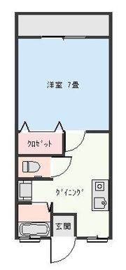 アルメリヤの間取り画像