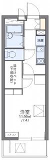 レオパレスParkTown和泉の間取り画像