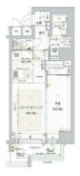 プレサンスNEO心斎橋の間取り画像