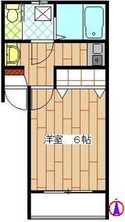 モデルノNakataの間取り画像