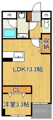 MDI SERENO JIYUGAOKAの間取り画像