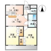 リガシーの間取り画像