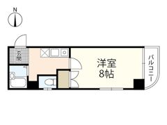 スリーゼ白島の間取り画像