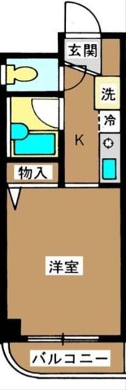 ベルビータ新高円寺の間取り画像