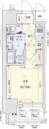 プレサンス谷町リーベの間取り画像