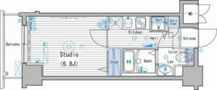 グランド・ガーラ新宿の間取り画像