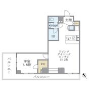 KDXレジデンス西新宿の間取り画像