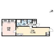 エクセラン池袋本町の間取り画像