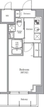 エルプレイス千里中央の間取り画像