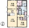 エコルフロントの間取り画像