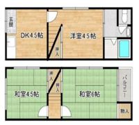 テラス 枚方市小倉町の間取り画像