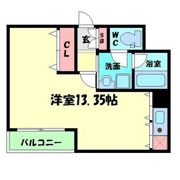 パラード北浜の間取り画像
