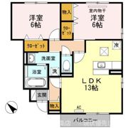 ル・リアンフローレンの間取り画像