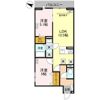 Noble raffiner上小町の間取り画像