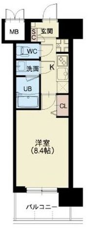 Splendide NAMBAIIIの間取り画像