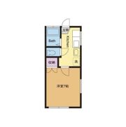 サンライズAの間取り画像