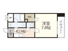 アガトンツインズβの間取り画像