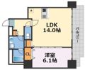 エルデ北堀江の間取り画像
