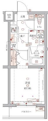 クレヴィスタ常盤台の間取り画像
