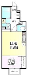 クレール八本松の間取り画像