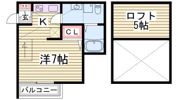 Midway hill板宿staの間取り画像