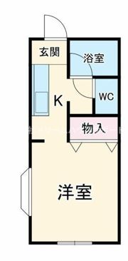 コーポアシュレ沢山の間取り画像