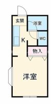 コーポアシュレ沢山の間取り画像