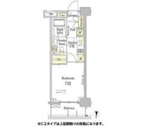 パークアクシス錦糸町・親水公園の間取り画像