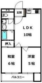 セピアハイツの間取り画像