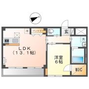フロンティアの間取り画像
