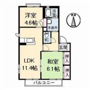 グリーンハウス平野 B棟の間取り画像