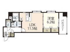 ベリーノ竹屋町の間取り画像