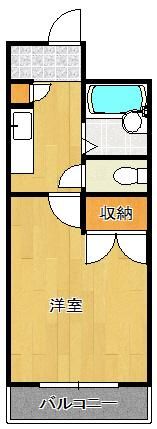 グッタープラッツ緑ヶ丘2番館の間取り画像