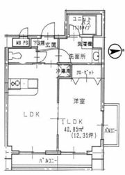 パティオ中野の間取り画像