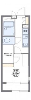 レオパレスピュアの間取り画像