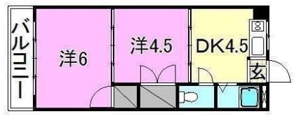 ロイヤル三津の間取り画像