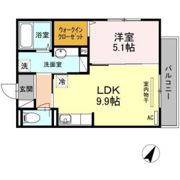 ラルーチェAの間取り画像