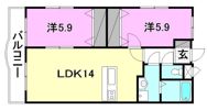 ブライムアヴェニールの間取り画像