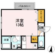 リビングタウン豊成 A棟の間取り画像