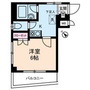 ハイツヤスハラの間取り画像