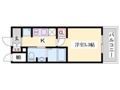 エスリード神戸WESTの間取り画像