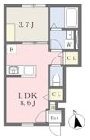 Enzo三町A棟の間取り画像