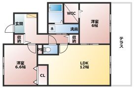エルエスコートの間取り画像