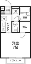 ベルク関の間取り画像