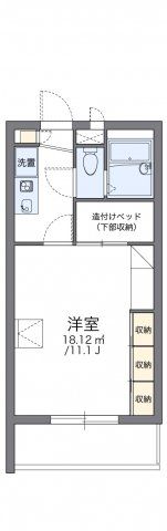 レオパレスセンチュリーの間取り画像
