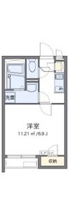 クレイノN trayの間取り画像