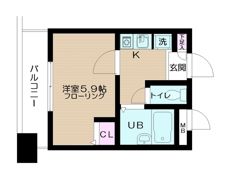 パレステージ西国分寺の間取り画像