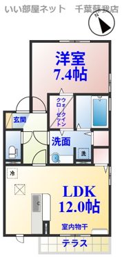 ヴァンガードⅠの間取り画像