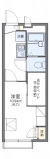 レオパレス野崎通Bの間取り画像