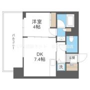 ジオエント梅田北リバーフロントの間取り画像